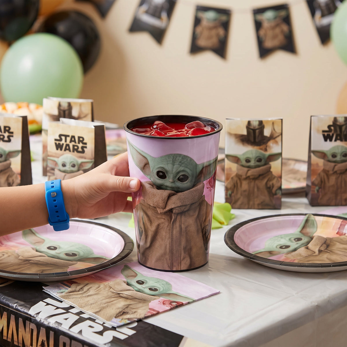 The Mandalorian "The Child" Reusable Party Favor Cup, 16 oz