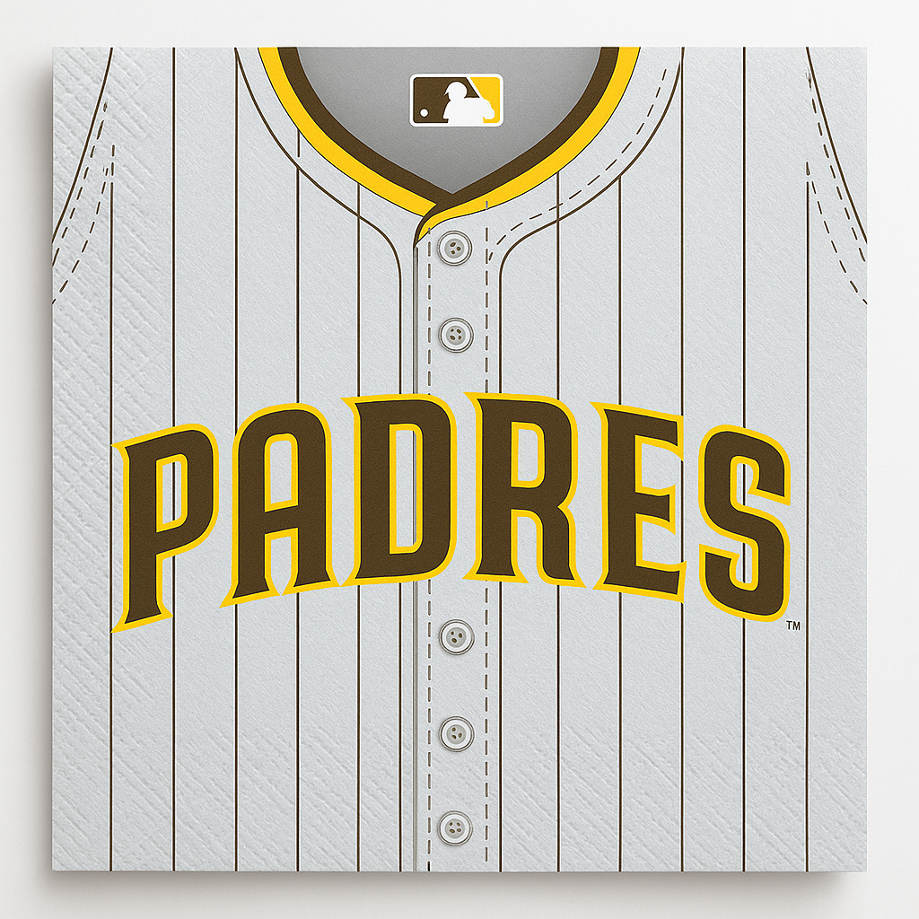 San Diego Padres MLB Luncheon Napkins
