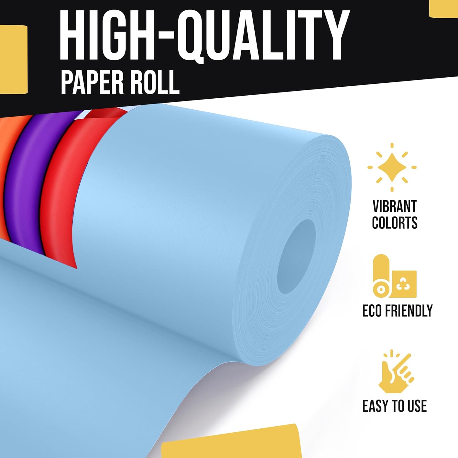 17.75"" x 110 Kraft Paper Roll | Light Blue