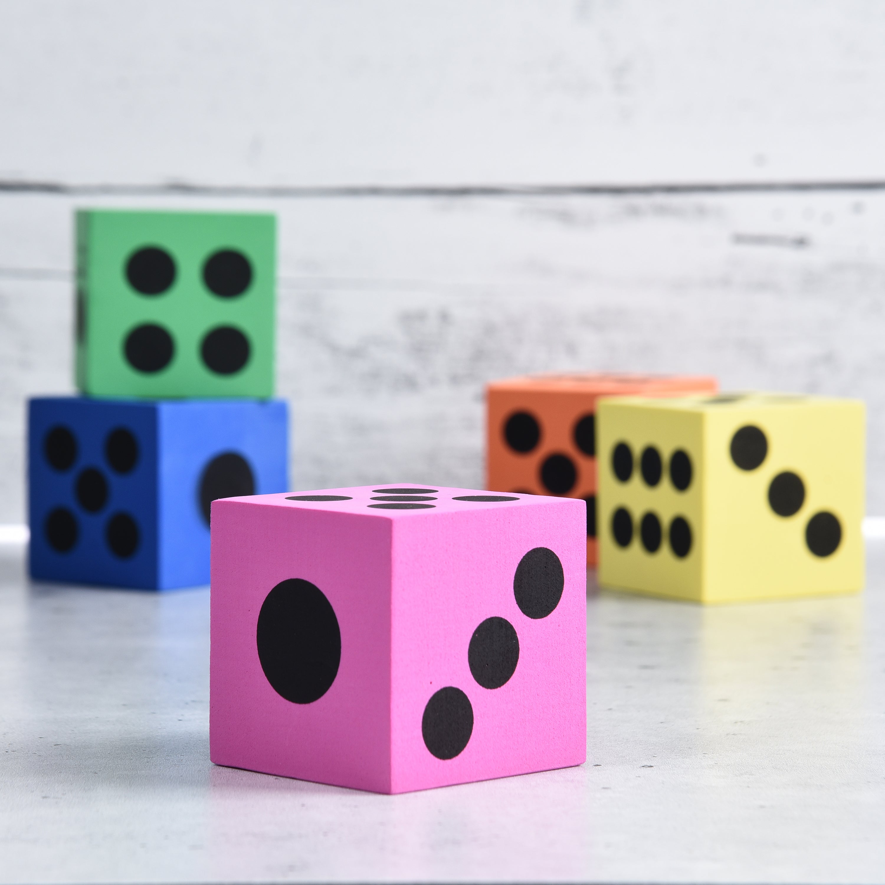 Foam Dice/2 1/2 Inch