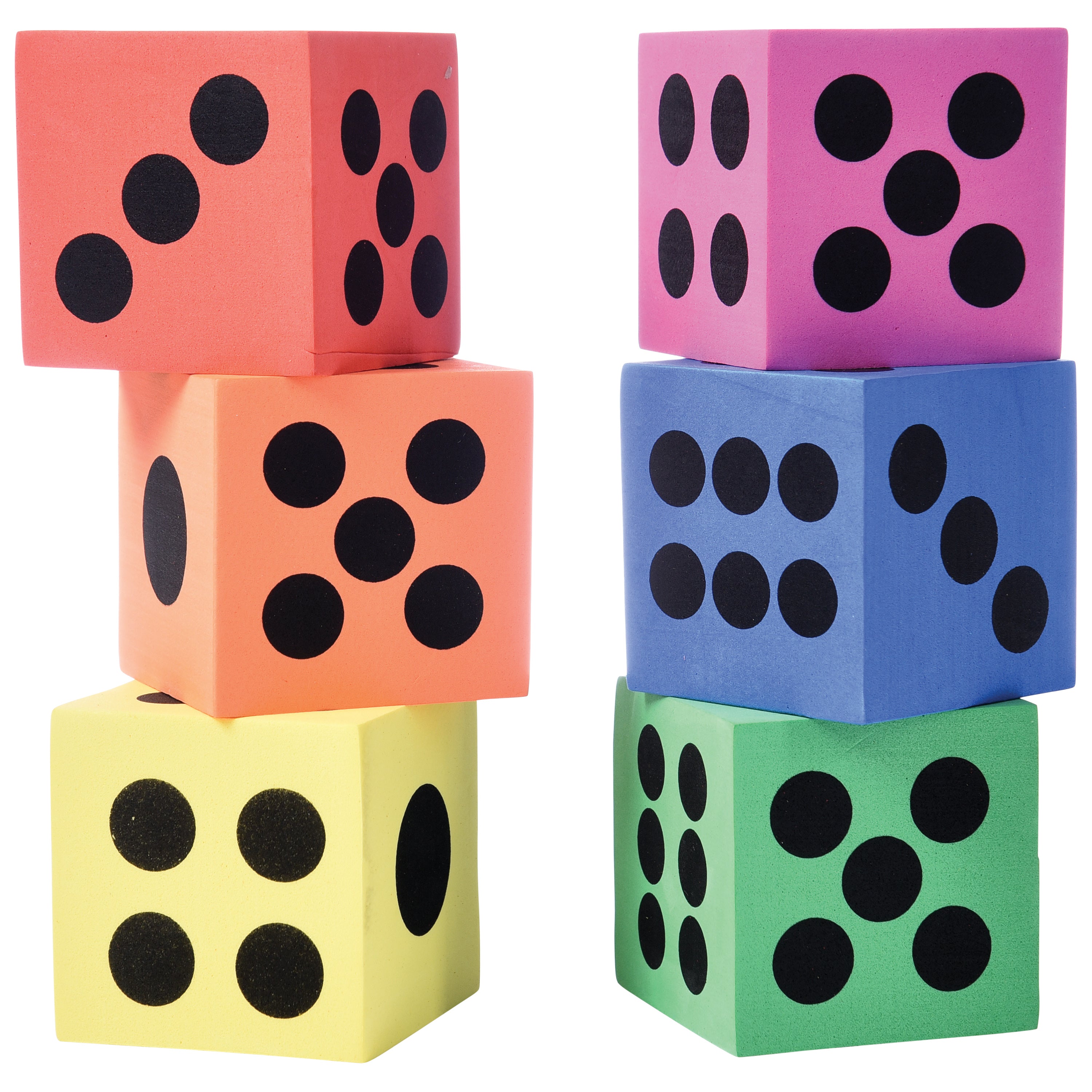 Foam Dice/2 1/2 Inch