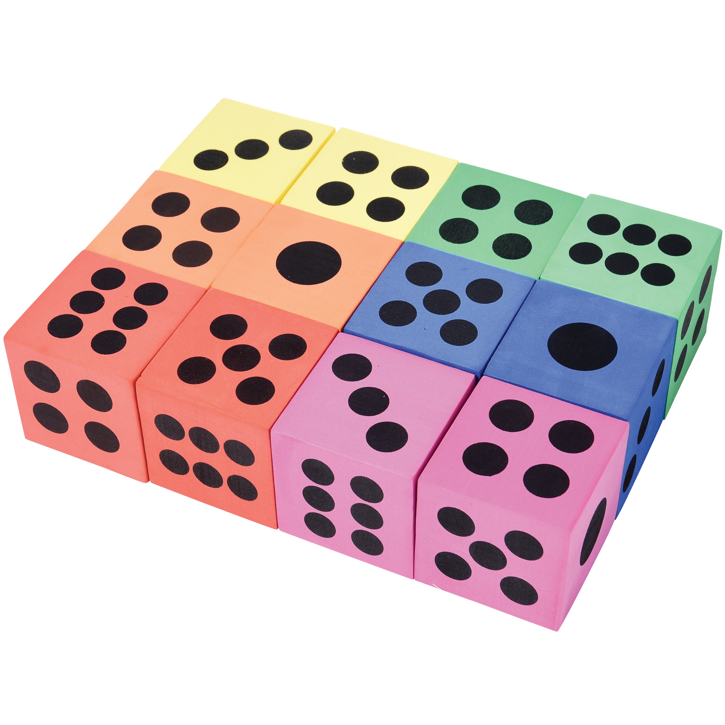 Foam Dice/2 1/2 Inch