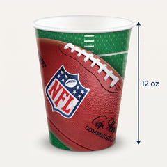 NFL Drive 12 oz. Paper Cups for Sports Events