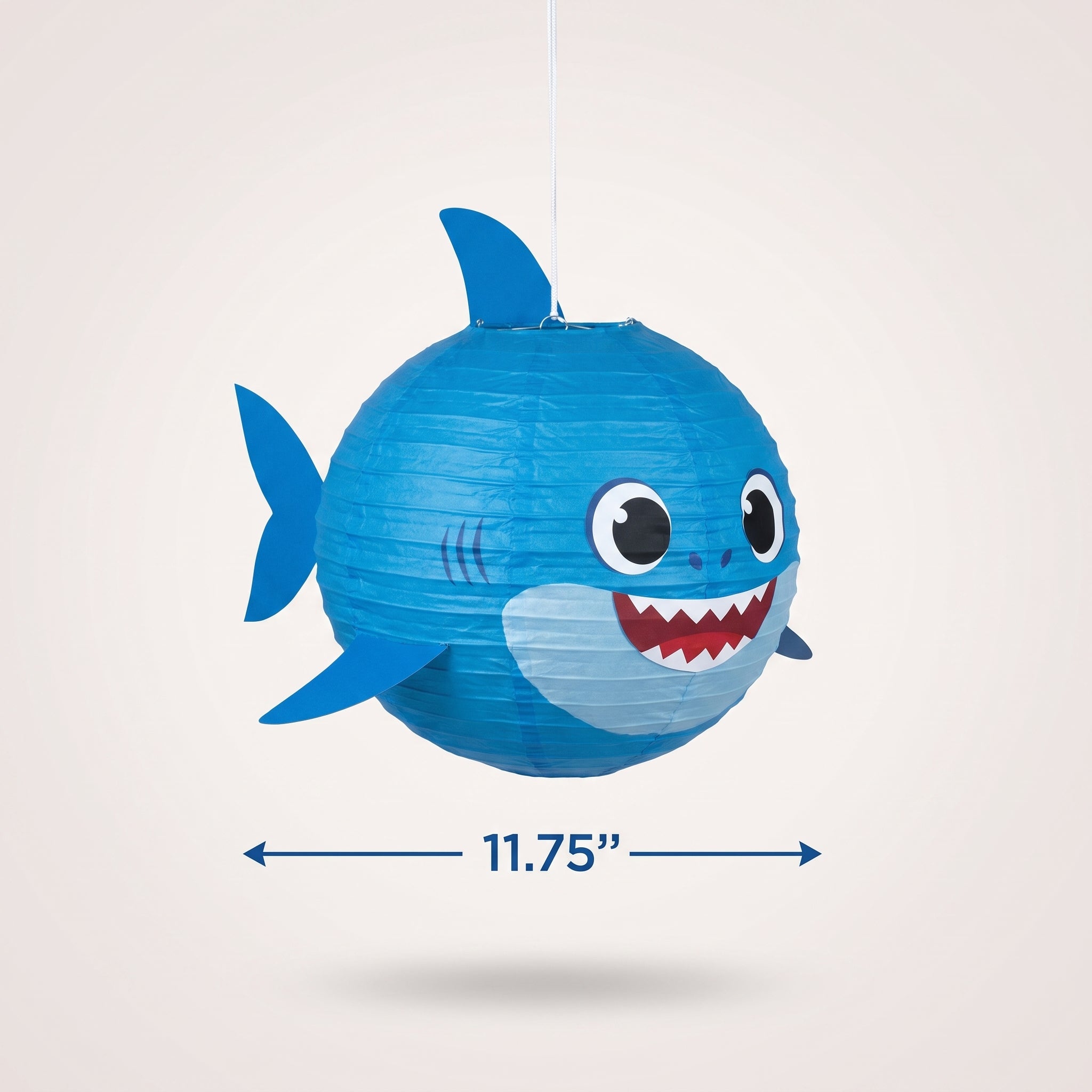 Baby Shark Paper Lantern Hanging Decorations - 3 Pack