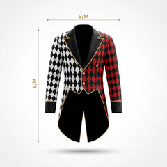 Vintage Circus Ringmaster Jacket - S/M