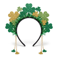 St. Patrick's Day Headband with Festive Dangles