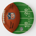 NFL Drive 7-Inch Round Paper Dessert Plates - 18 Pack