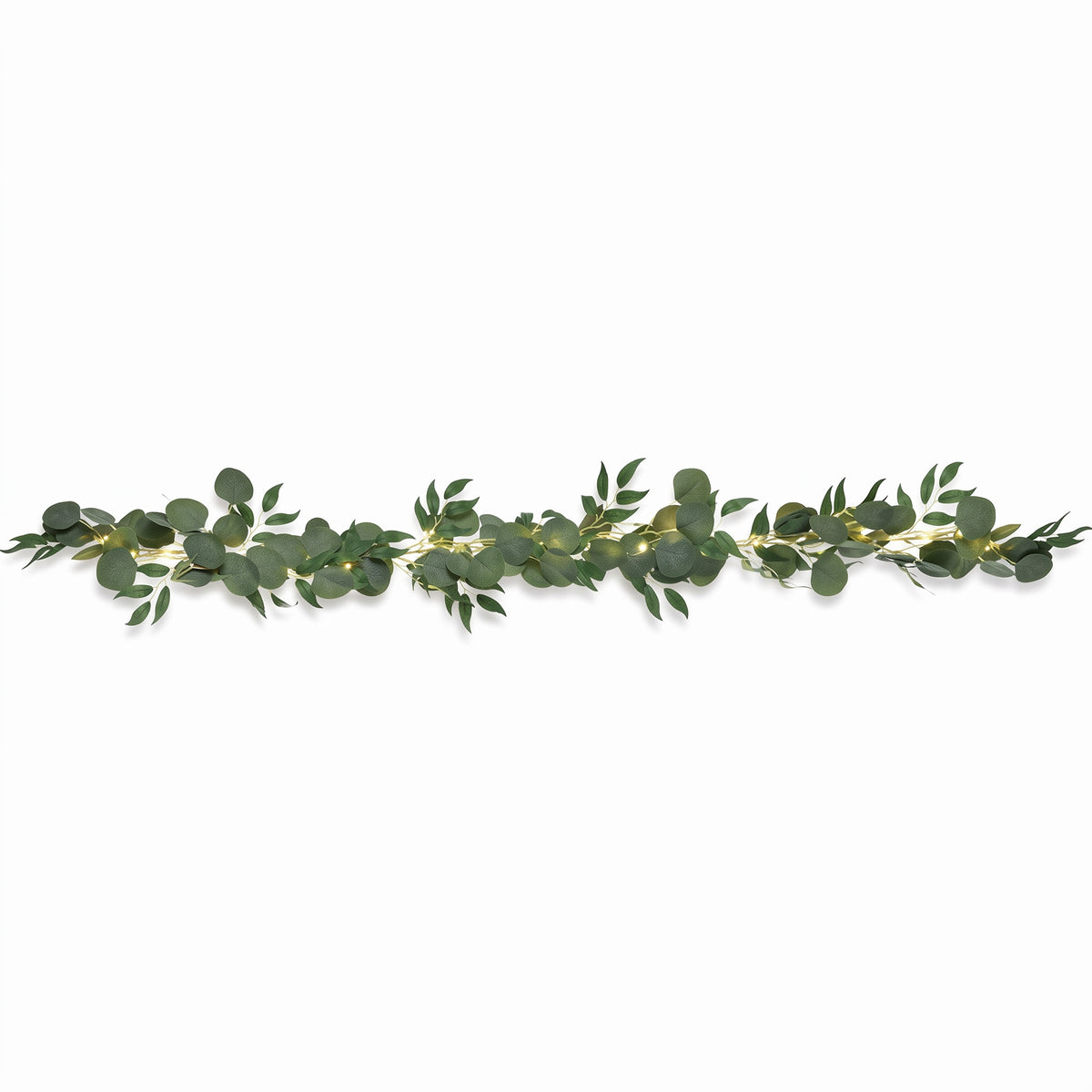 Elegant 6-Foot Light-Up Garland for Weddings & Events