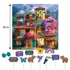Disney Encanto Scene Setter with Props for Kids' Birthday Party
