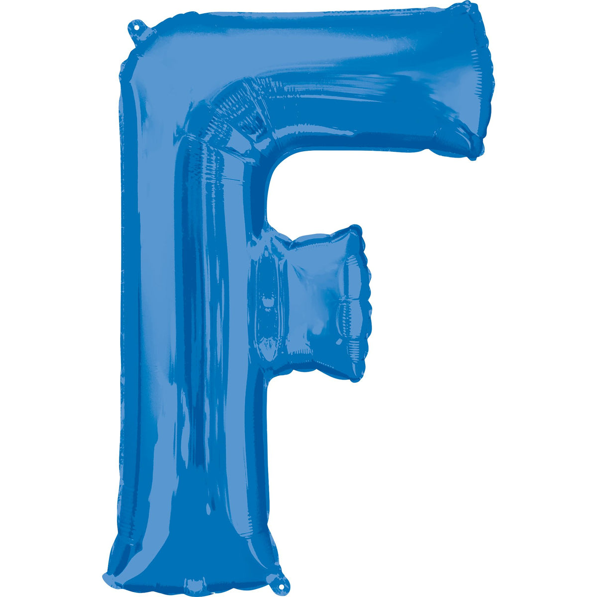 Royal Blue Foil Letter "F" Balloon