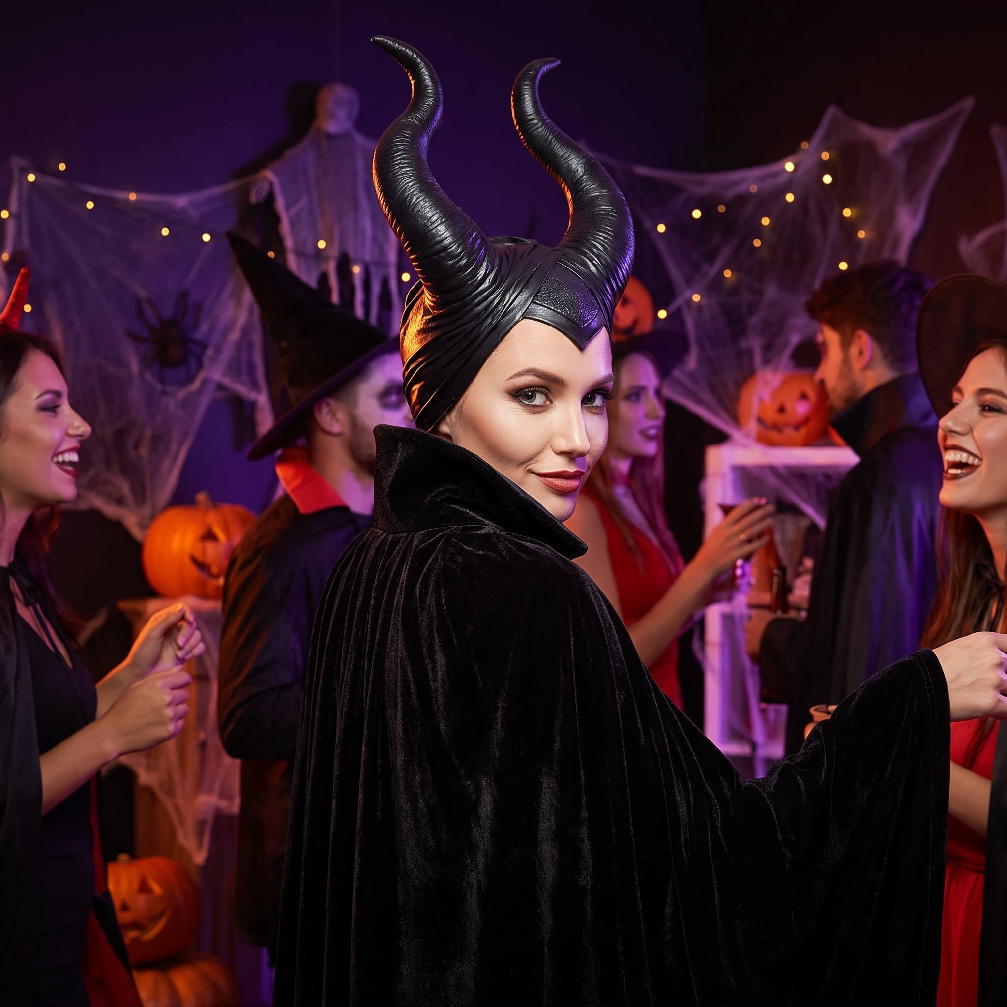 Disney Maleficent Horns Headband - Halloween Costume Accessory