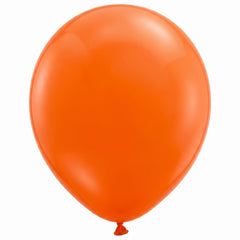 Vibrant Orange 9" Latex Balloons - Pack of 20