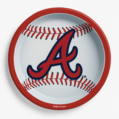 Atlanta Braves 9" Round Paper Plates - MLB Licensed