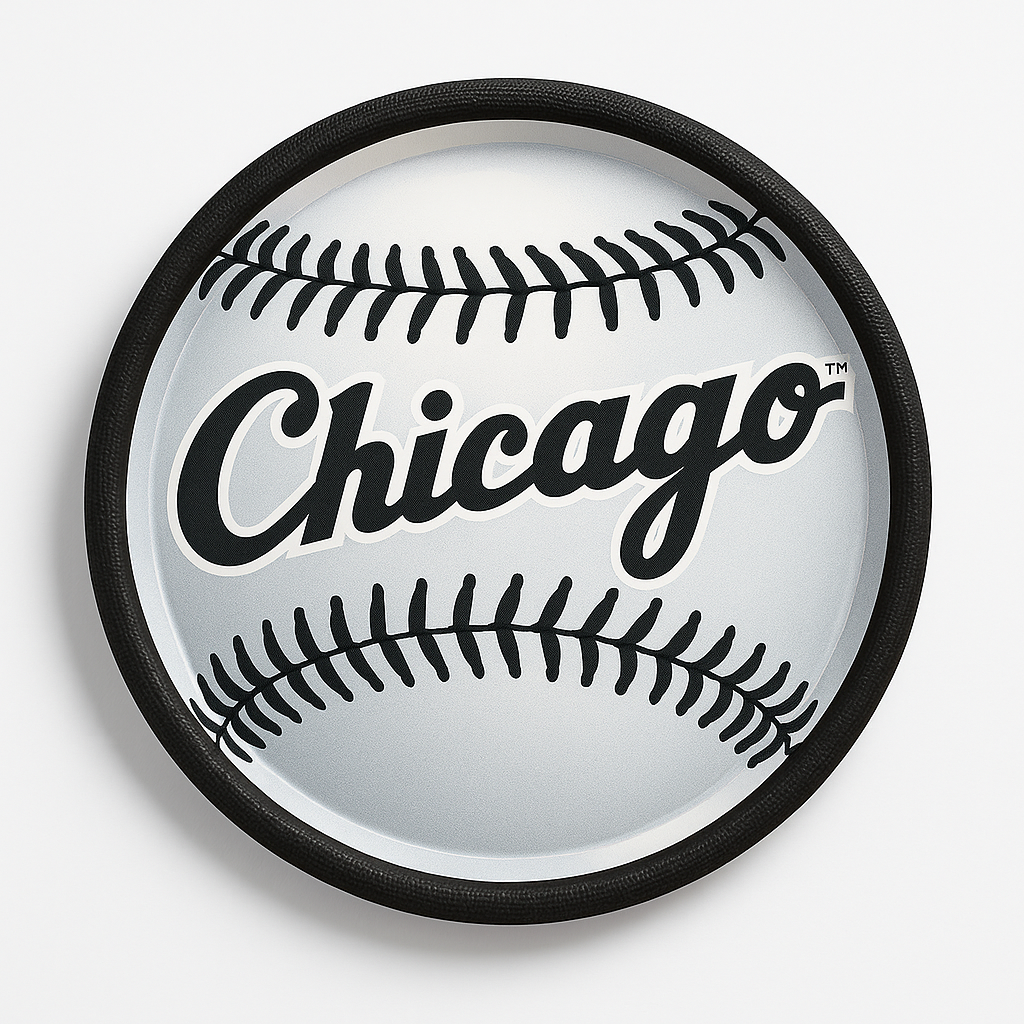 Chicago White Sox 9" Round Paper Plates