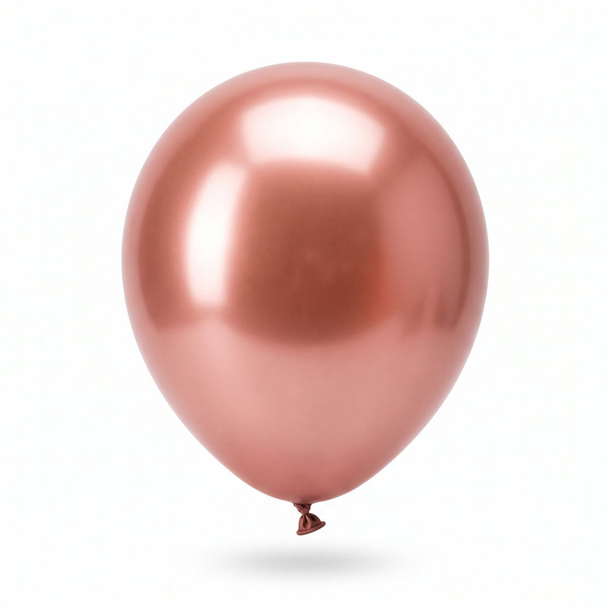 Satin Luxe Rose Gold Latex Balloons, 11-Inch, 6-Pack