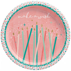 7" Happy Cake Day Paper Plates