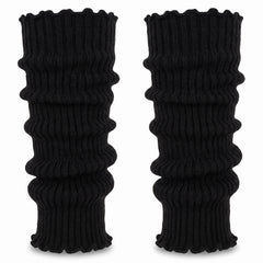 Black 1980s Leg Warmers - Adult Costume Accessory