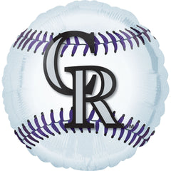 Colorado Rockies 18" Mylar Balloon