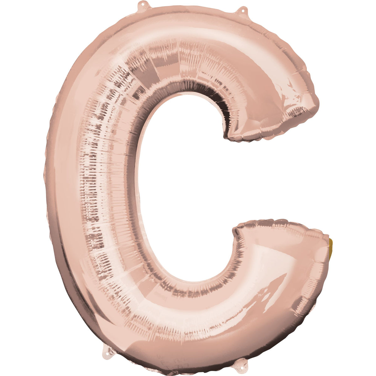 Rose Gold Foil Letter C Balloon