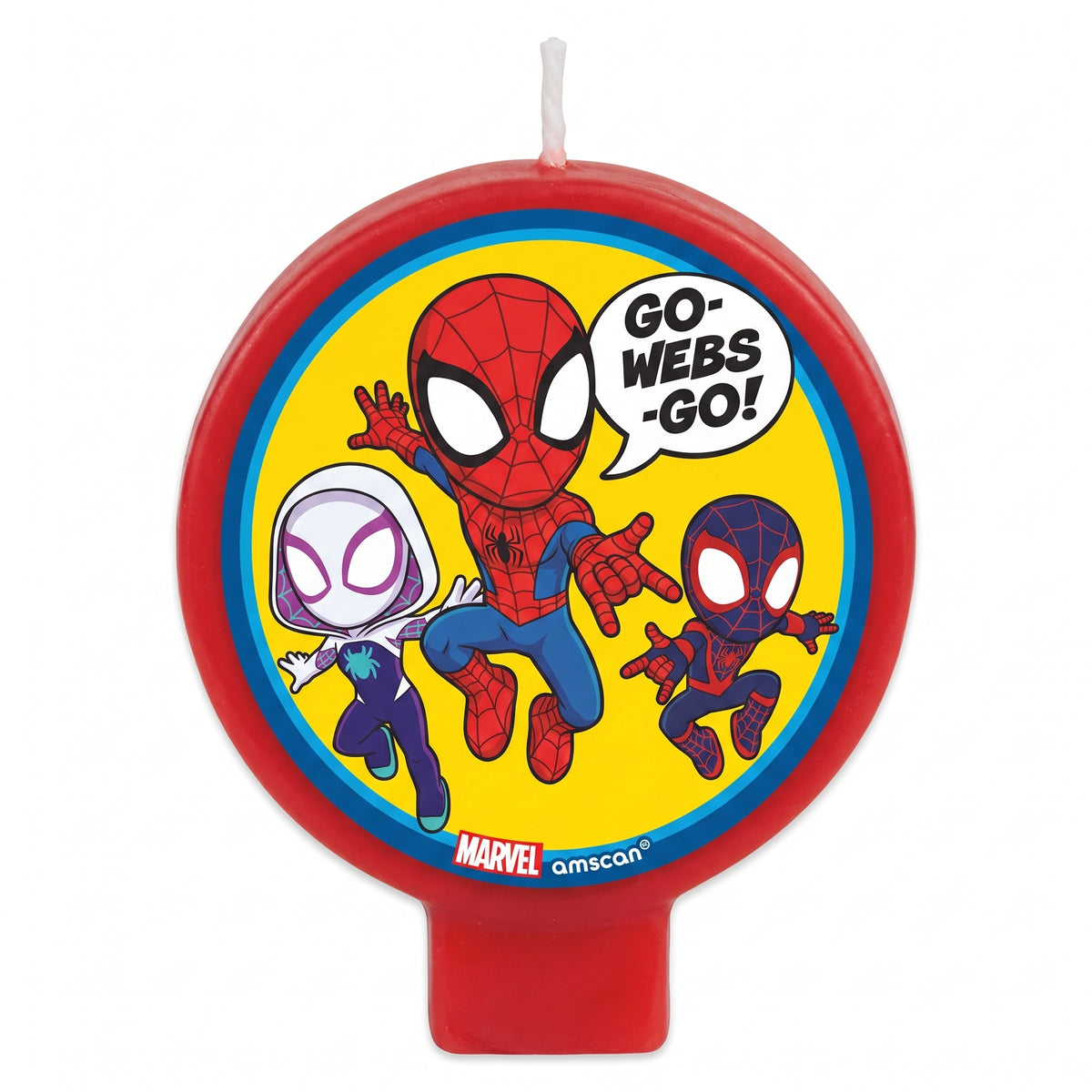 Spidey and His Amazing Friends Birthday Candle