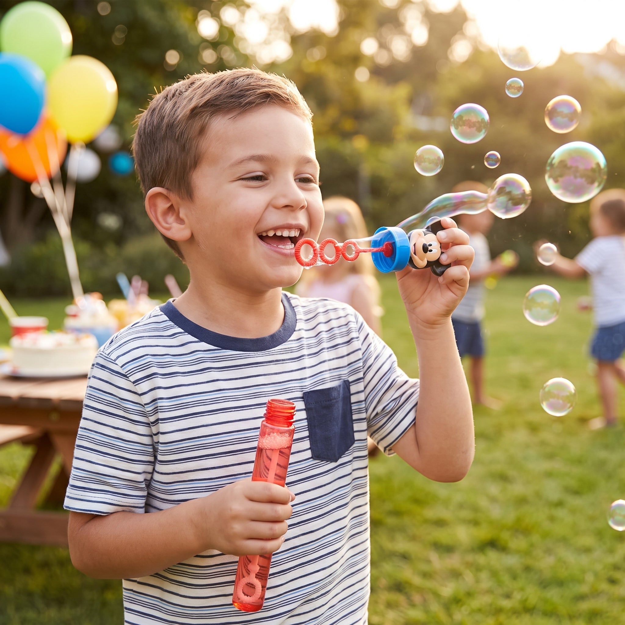 Mickey Mouse Bubble Tube Party Favor