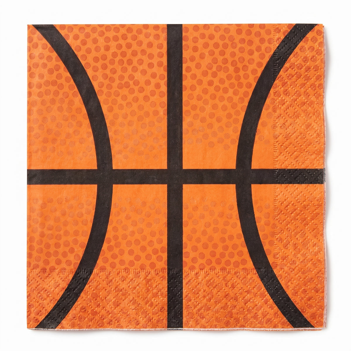 Nothin' But Net Basketball Beverage Napkins - 36 Pack - 5 In. X 5 In.