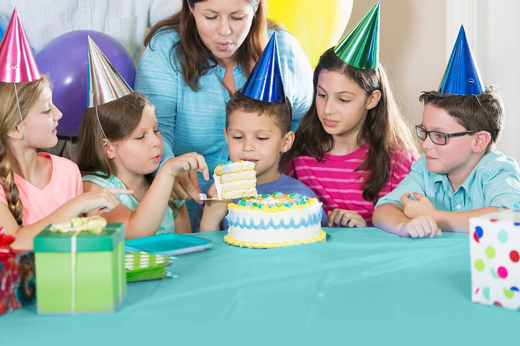 54 in. x 300 Ft. Cut To Size Table Roll  | Aqua | Case of 4