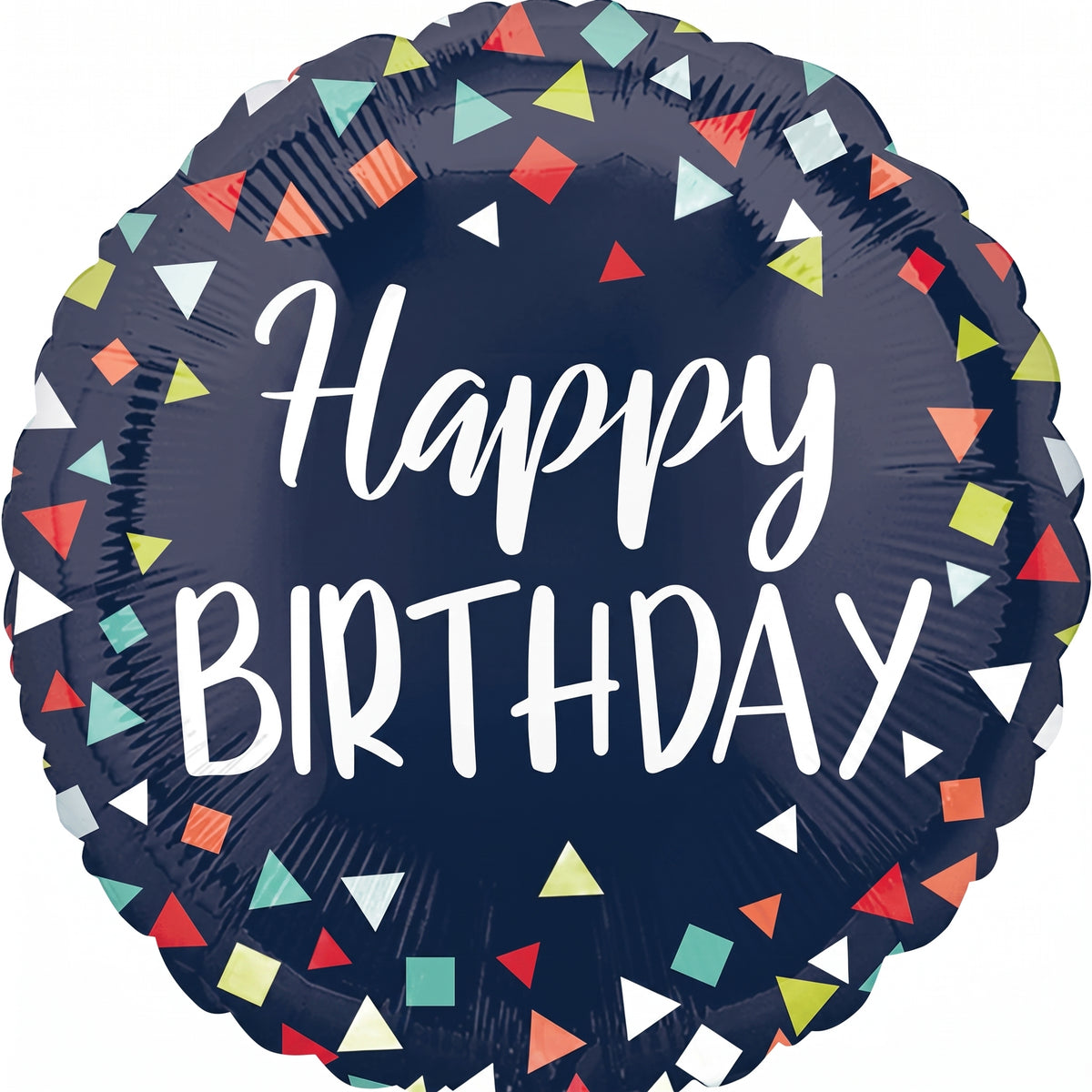 Colorful Celebration Happy Birthday Foil Balloon - 18 Inch