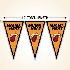 Miami Heat Pennant Banner
