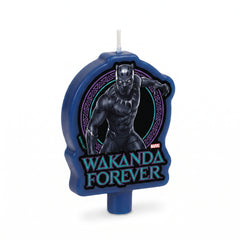 Marvel Black Panther "Wakanda Forever" Birthday Candle