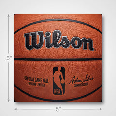 Wilson NBA Basketball Beverage Napkins, 36-Pack - 5 In. X 5 In.