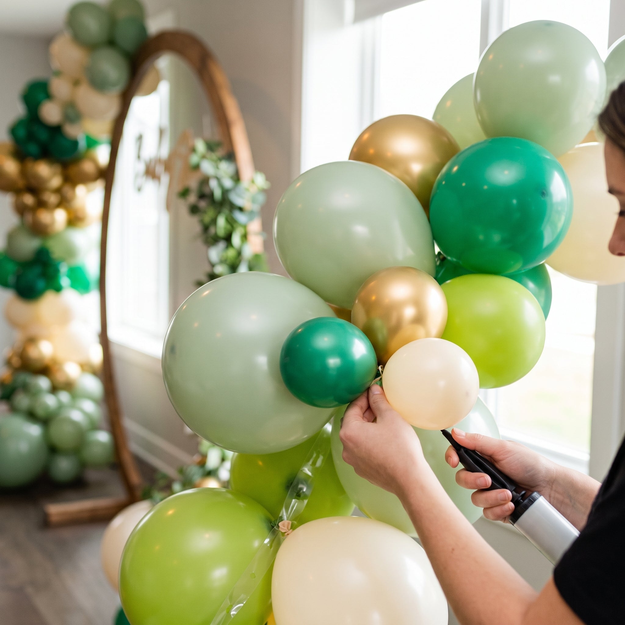 5" Assorted Natural Latex Balloons - 25 Pack