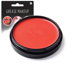 Halloween Costume Red Grease Makeup