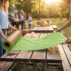 Kiwi Plastic Table Cover Roll - 40" x 100'