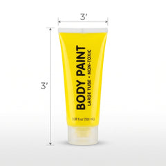 Vibrant Yellow Body Paint - Non-Toxic Costume Accessory