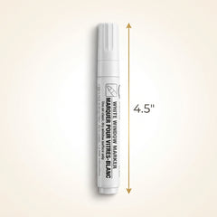 White Wedding Window Marker for Getaway Car Decorations