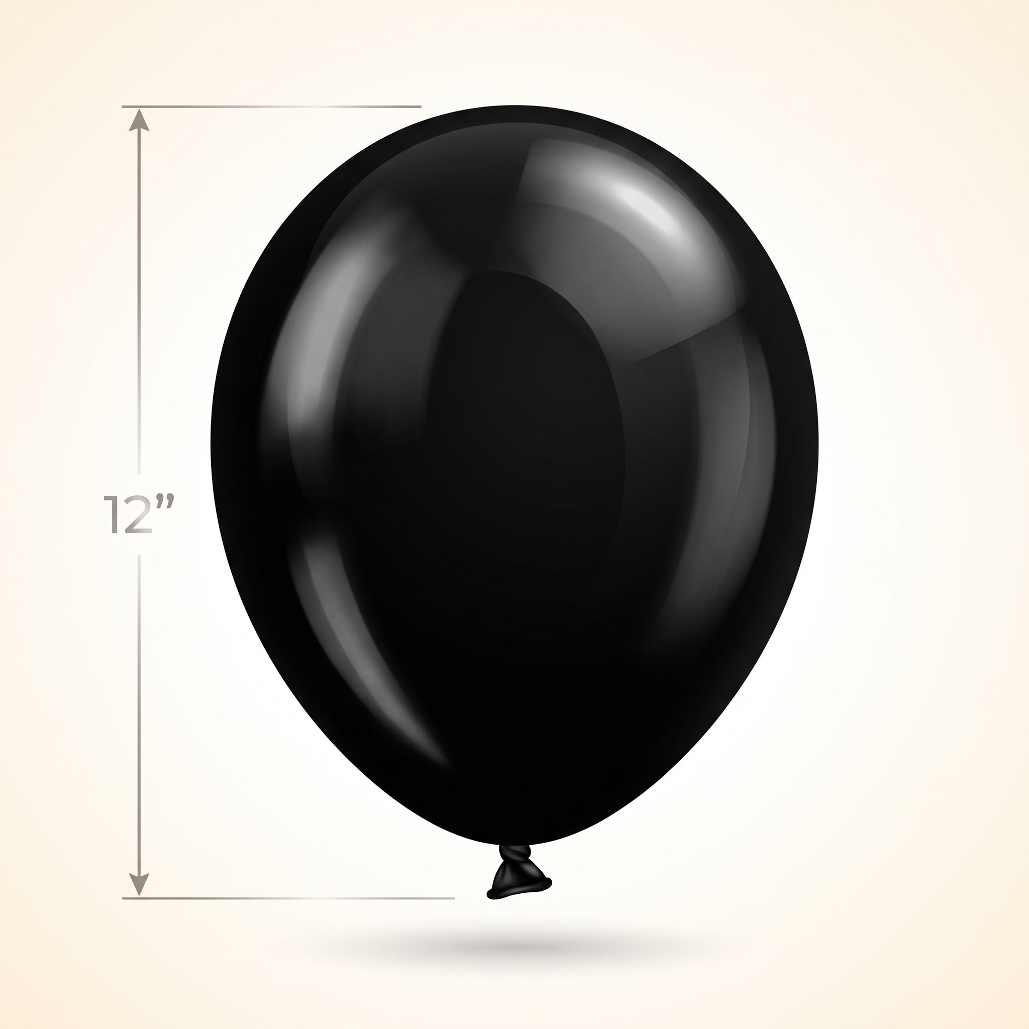 Bulk Black Latex Balloons - 12 Inch