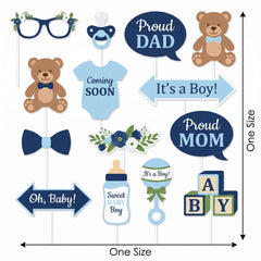 Baby in Bloom Photo Booth Props Kit