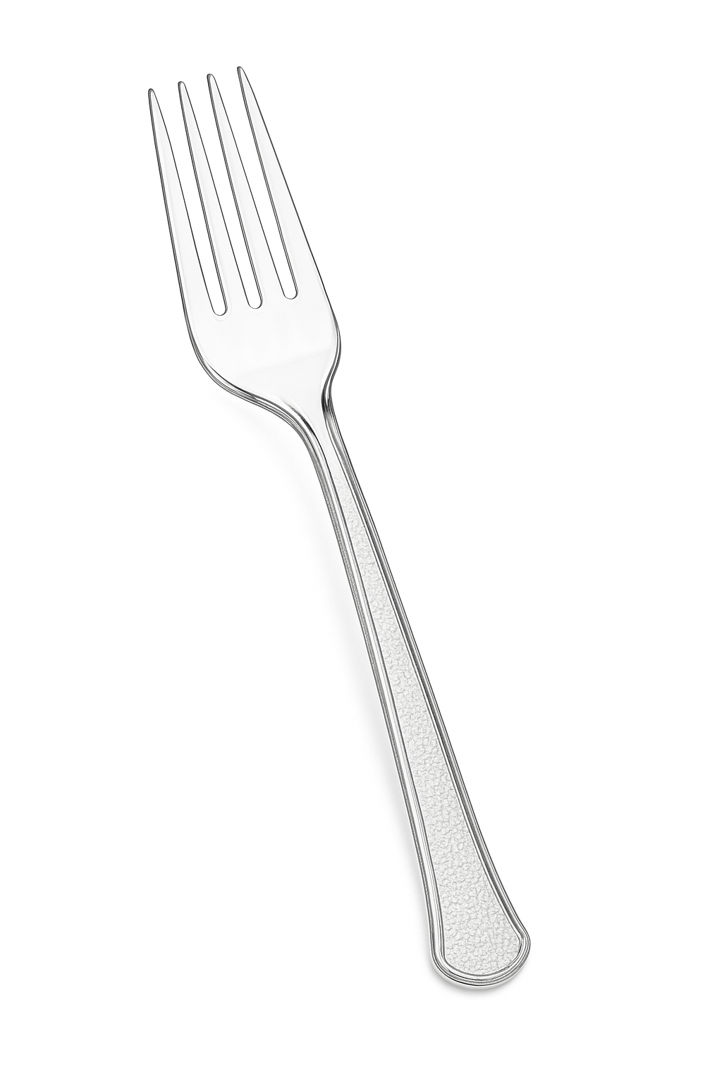 Heavyweight Clear Plastic Fork