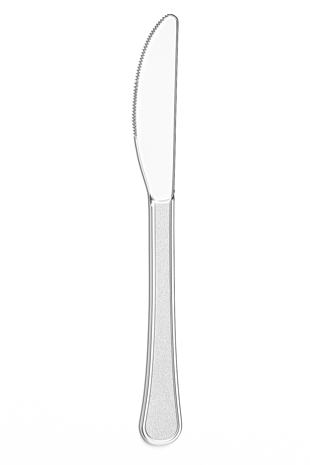 Heavyweight Clear Plastic Knives - Solid Colors Collection