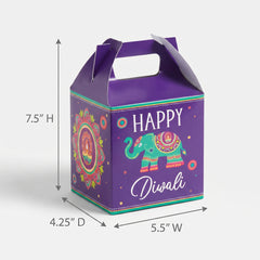 Diwali Rangoli Dream Treat Boxes - Pack of 8