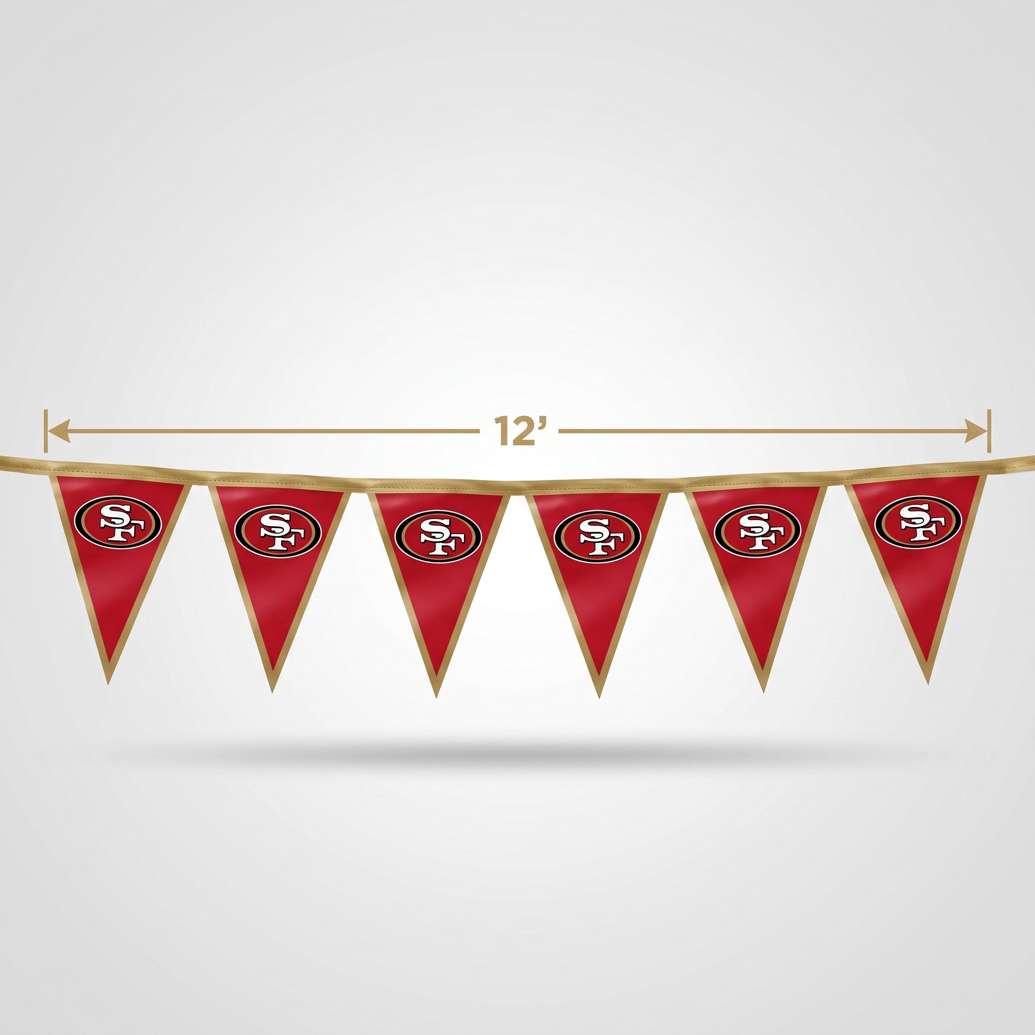 San Francisco 49ers NFL Pennant Banner