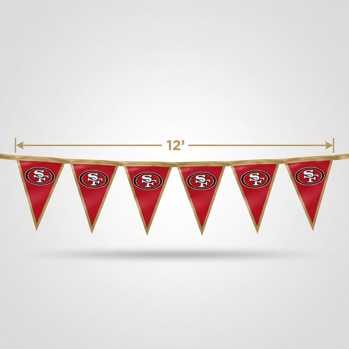 San Francisco 49ers NFL Pennant Banner