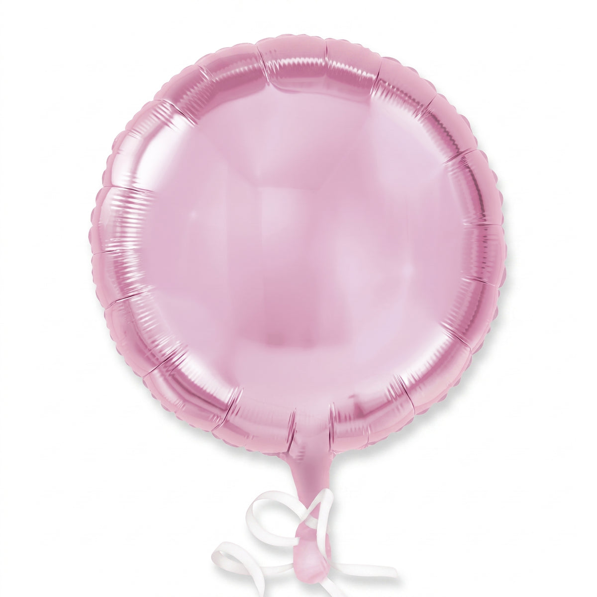 New Pink Metallic Round Foil Balloon - 18 Inch