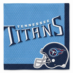 Tennessee Titans NFL Lunch Napkins - 6.5 In. x 6.5 In.