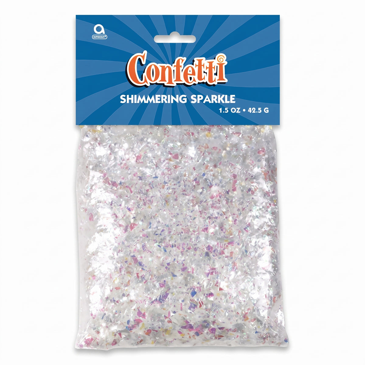 Shimmering Iridescent Sparkle Confetti - 1.5 oz