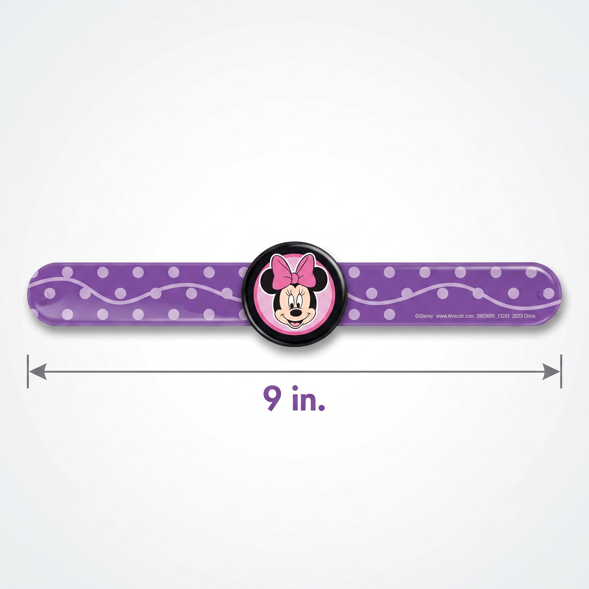 Minnie Mouse Slap Bracelets for Kids' Birthdays