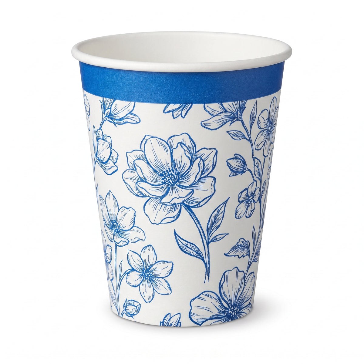 Blue Regency 12oz Paper Cups