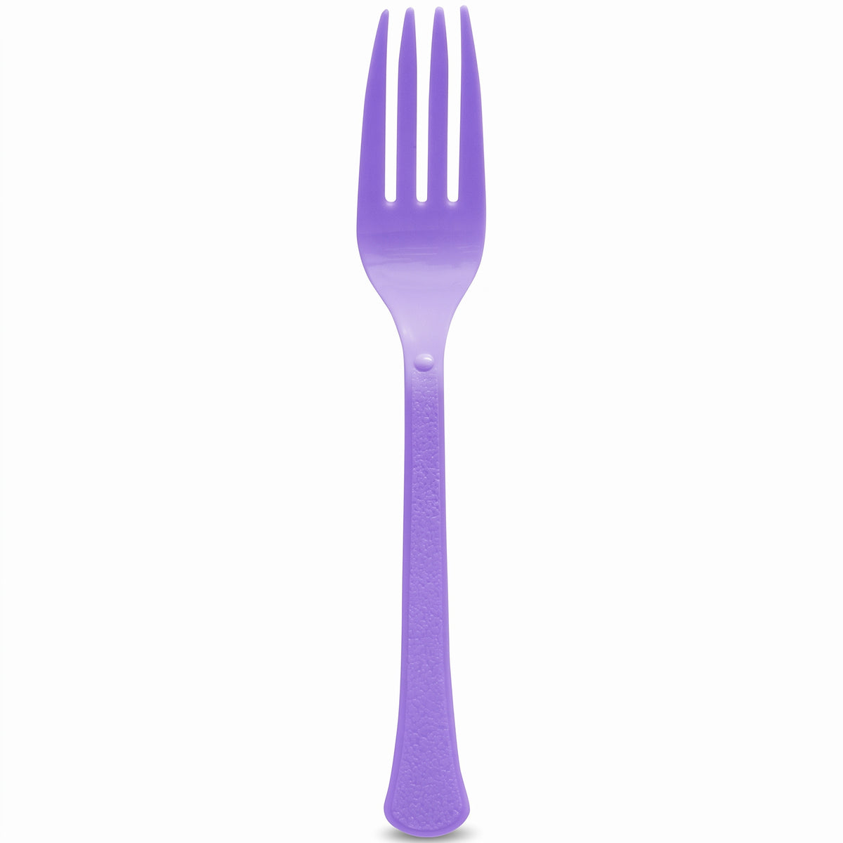 Heavy Duty Purple Plastic Forks - 7.5 in. | 50 Pack