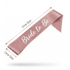 Deluxe "Bride to Be" Wedding Sash